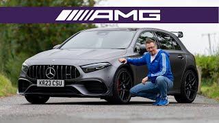 THIS THING IS MENTAL! Mercedes AMG A45 Review.