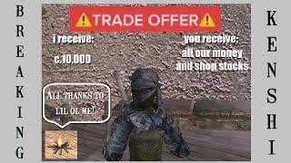 Breaking Kenshi: How To Remove the Shinobi Thief Buy Multiplier and Get Their Stock for Free!