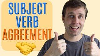 LEARN SUBJECT-VERB AGREEMENT | Advanced Grammar