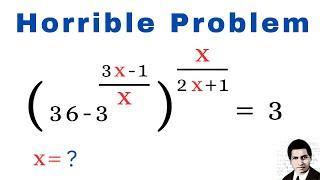 Learn how to solve exponential equation quickly