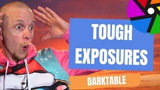 Extreme exposures under control in darktable 4