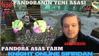 KNİGHT ONLİNE SIFIRDAN II YENİ SERVER ASAS DİZDİK PANDORA SERÜVENİ BAŞLADI #1