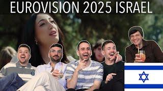  ISRAEL EUROVISION 2025 REACTION - YUVAL RAPHAEL - NEW DAY WILL RISE - JURAVISION