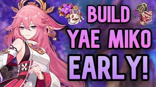 HOW TO BUILD YAE MIKO (Artifacts To Farm) | Genshin Impact Predications