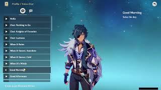 KAEYA ALL VOICE LINES (ENGLISH)