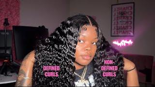 HOW I DEFINE MY CURLY WIGS  | Mini Amazon Wig Review + Product Revealing 