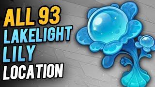 93 Lakelight Lily Locations - Furina Ascension Materials | Genshin Impact 4.2