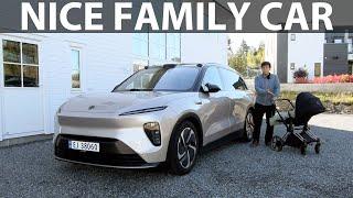 How good is the Nio EL8 as a family car?