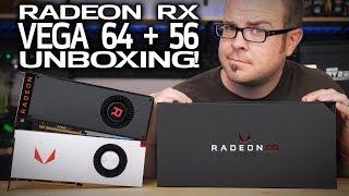 Radeon RX VEGA 56 & VEGA 64 Unboxing!