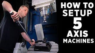 How to Set Up a 5 Axis CNC Machine | DVF 5000 | DN Solutions