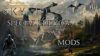 Сравнение графики Skyrim Special Edition и Skyrim с модами в 4K