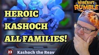 HEROIC Kashoch the Reaver Winterspring Campaign Guide - Warcraft Rumble