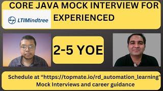 LTI MindTree Java Interview Questions | Core Java Interview Questions