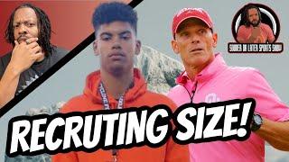 GIANT Tight End looking at Sooners? | Oklahoma Recruiting