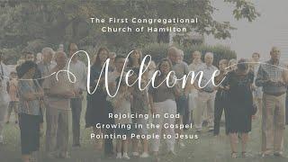 Sunday, November 3, 2024 First Congregational Church Hamilton, MA, Sunday Morning Worship Service