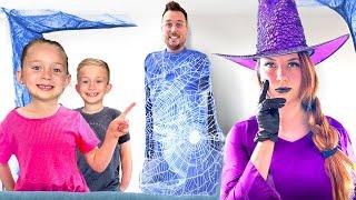 Levi & Ivy Accidentally Turn Mom Into a Witch!!