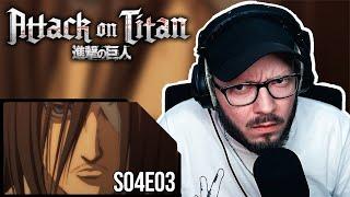 Das ERSTE MAL Attack on Titan 4x03 | "Tor der Hoffnung" | Reaction