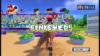 Mario & Sonic at the London 2012 Olympic Games Donkey Kong Loses to Mario in Equestrian