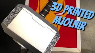 How to Make Thor’s Hammer Mjolnir! - A 3D Printed Tutorial