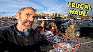 Frugal Living in Alaska: Costco Haul, Grocery Deals, & Salmon Tacos!