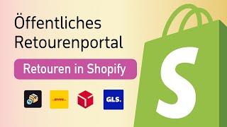 Rotourenportal in Shopify einrichten