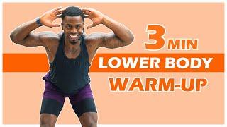 3-Minute Lower Body Warm-Up To Increase Mobility, Strength & Performance I Perfect For Your Leg Day!