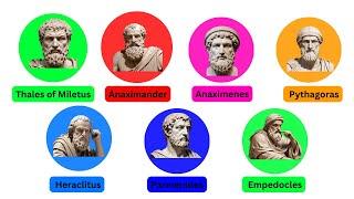 Every Pre Socratic Philosopher Explained in 4 Minutes