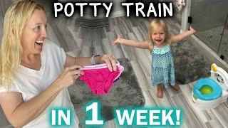 Potty Train Your Child in 1 week! 10 Tips - Mom of 8