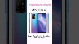 Oppo Reno History 2019 to 2023 //#shorts