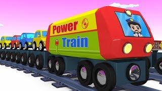 Trains for kids Choo Choo Train - Kids Videos for Kids - Trains Toy Factory Cartoon Train