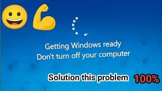 Fix Laptop Stuck on Getting Windows Ready Don't Turn Off your Computer (2024) | Windows 10 Problem