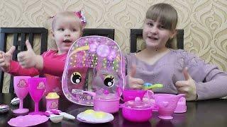 Посудка детская распаковка/Posudka children unpacking