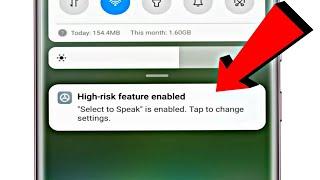 How to fix high risk feature enabled xiaomi problem solved 2022