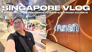 SINGAPORE VLOG • Funan Mall: Best Place To Shop Electronic Gadgets | Ivan de Guzman