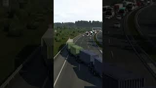 Euro Truck Simulator 2 kleiner Stau nach 5 Minuten