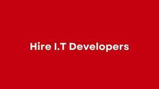 Hire Dedicated I.T Software Developers