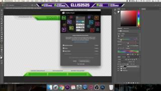 How to Edit a Twitch Overlay - Photoshop