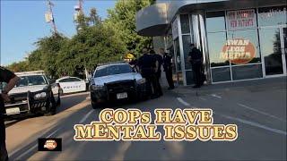 Cop has mental health issues