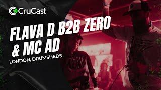 Flava D B2B Zero & MC AD - Crucast London Drumsheds