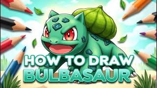 CÓMO DIBUJAR a BULBASAUR  PASO A PASO FACIL ️