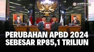 Sah! Perubahan APBD DKI Jakarta 2024 Sebesar Rp85,1 Triliun