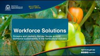 Workforce Solutions | Department of Primary Industries and Regional Development