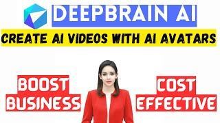 DeepBrain AI | Create AI Videos with Animated Avatars | #ai #artificialintelligence