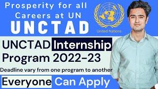 UNCTAD Internship Program 2022 | How To Apply For United Nations Internships | Paid Internships