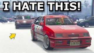 We Should NOT Do Car Meets In SNOW- GTA Online