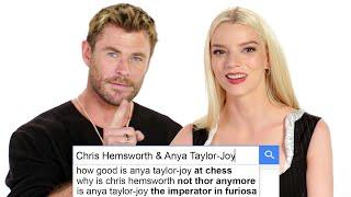 Anya Taylor-Joy & Chris Hemsworth Answer The Web's Most Searched Questions | WIRED