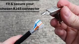 LoopsDirect - Outdoor Rated CAT6A Networking Cable - Product Overview