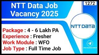 NTT Data Job Vacancy 2025 | Accounting Jobs | KYC Analysis Job | Banking BPO Jobs | Bank Job