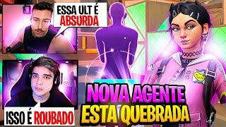 TCK, XAROLA e F0RSAKEN Testando a NOVA AGENTE e RESENHANDO (Essa Agente anula a ult do ISO!)