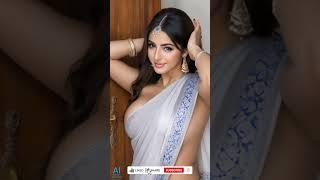 4K AI Art Lookbook Video of Indian AI Girl ｜ Sensual Smiling #ai #aigallery #beautiful #shorts